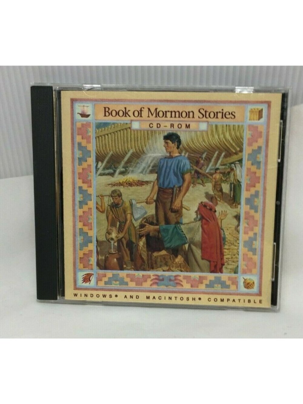 CD-ROM Book Of Mormon Stories Windows Macintosh Compatible Church Jesus Christ
